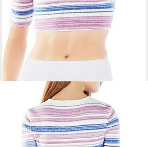 BCBG crop top like new xs
